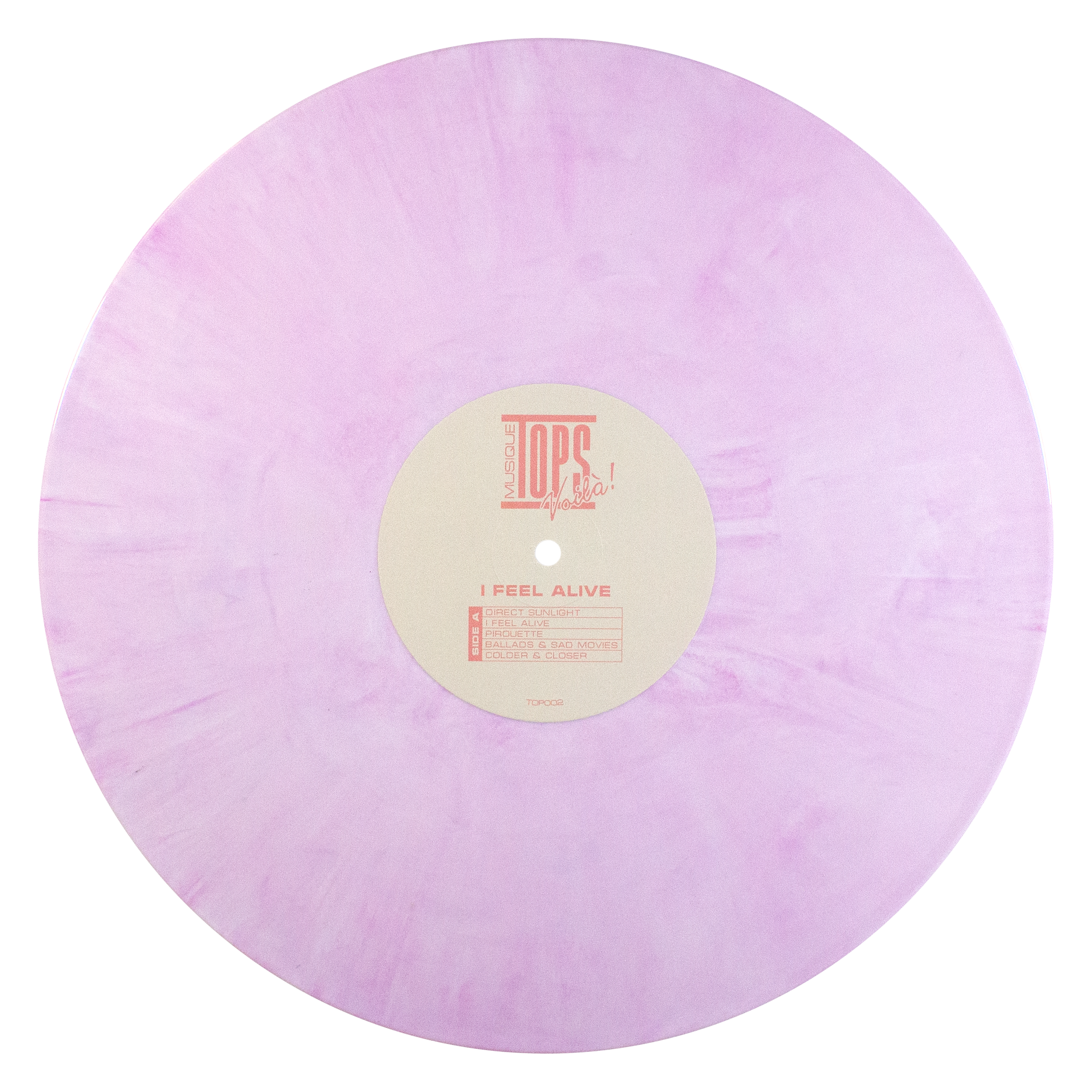 [PINK W/ GREEN SWIRL] I Feel Alive Vinyl LP