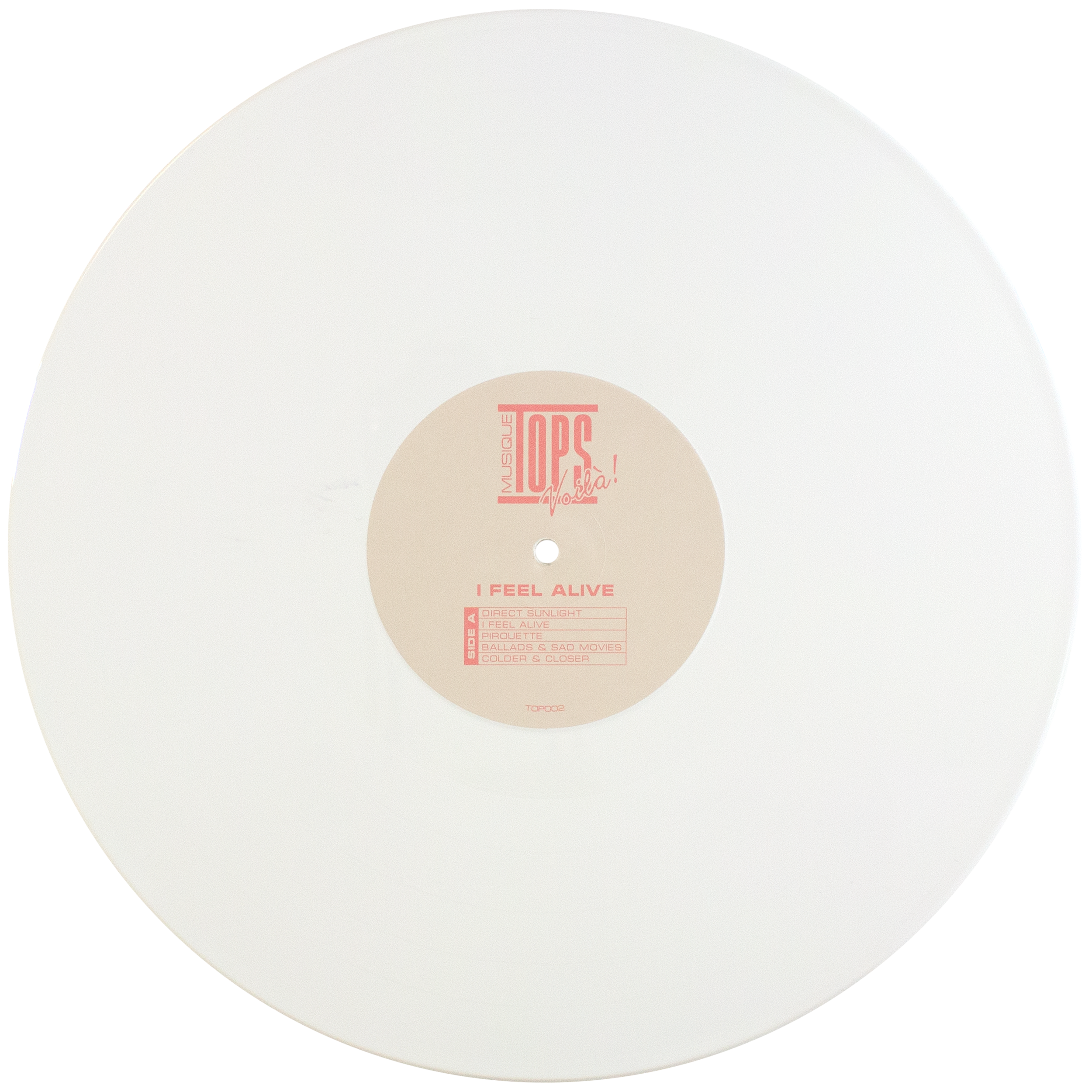 [WHITE] I Feel Alive Vinyl LP
